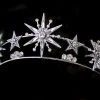 Nicoletta Carlone "Eurydice" Silver-tone Silver Starburst Tiara