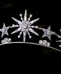 Nicoletta Carlone "Eurydice" Silver-tone Silver Starburst Tiara