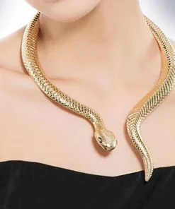 Nicoletta Carlone "Decima" Serpent Statement Necklace (pre-order) JEWELRY
