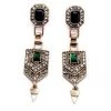 Nicoletta Carlone "Concordia" 1920s Style Art Deco Earrings 1 Nicoletta Carlone "Concordia" 1920s Style Art Deco Earrings