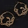 Nicoletta Carlone "Damaris" Snake Hoop Earrings Shop