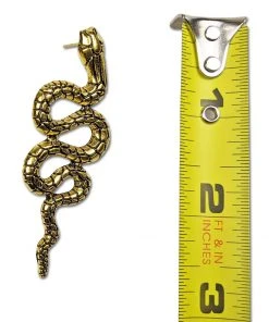 Nicoletta Carlone "Lacey" Snake Dangle Earrings Shop