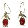 Nicoletta Carlone Shop "Zoila" Pomegranate Earrings 2 Nicoletta Carlone Shop "Zoila" Pomegranate Earrings