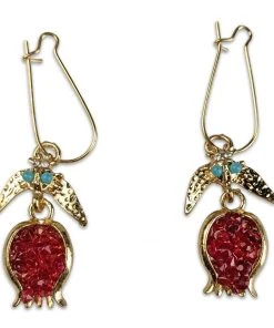 Nicoletta Carlone Shop "Zoila" Pomegranate Earrings