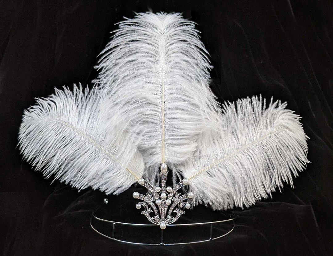 Nicoletta Carlone "Sadie" Feather Crown Nicoletta Carlone "Sadie" Feather Crown