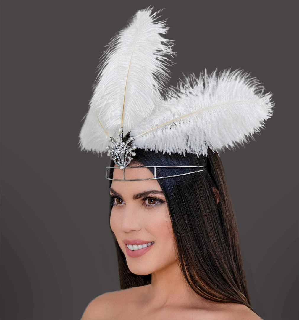 Nicoletta Carlone "Sadie" Feather Crown Nicoletta Carlone "Sadie" Feather Crown