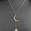 Nicoletta Carlone "Zita" Gold-tone Celestial Necklace Shop