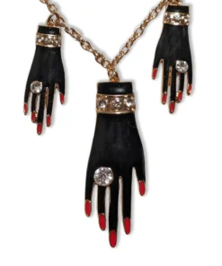 Nicoletta Carlone JEWELRY "Regan" Hands Necklace (pre-order)