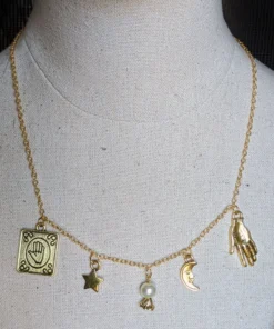 Nicoletta Carlone "Morgana" Fortune Teller Themed Necklace JEWELRY