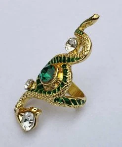 Nicoletta Carlone "Imogen" Art Nouveau Style Serpent Ring 4 Nicoletta Carlone