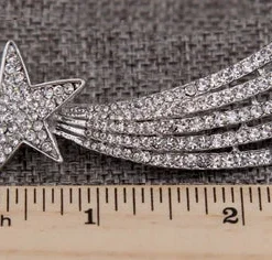 Nicoletta Carlone "Cassiopeia" Shooting Star Brooch JEWELRY