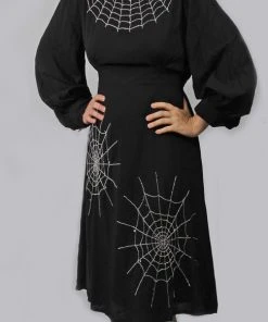 Nicoletta Carlone "Columba" 1940s Style Spiderweb Dress