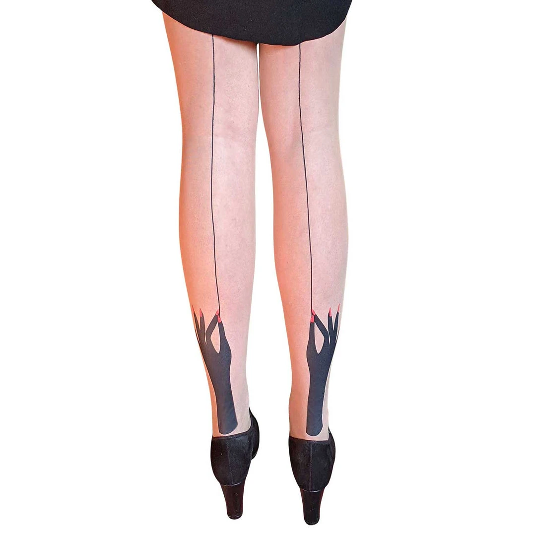 Nicoletta Carlone "Blair" 1950's Style Pantyhose ACCESSORIES Nicoletta Carlone "Blair" 1950's Style Pantyhose ACCESSORIES